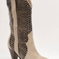 Free People - Women's Snakeskin Feather Heel Boot