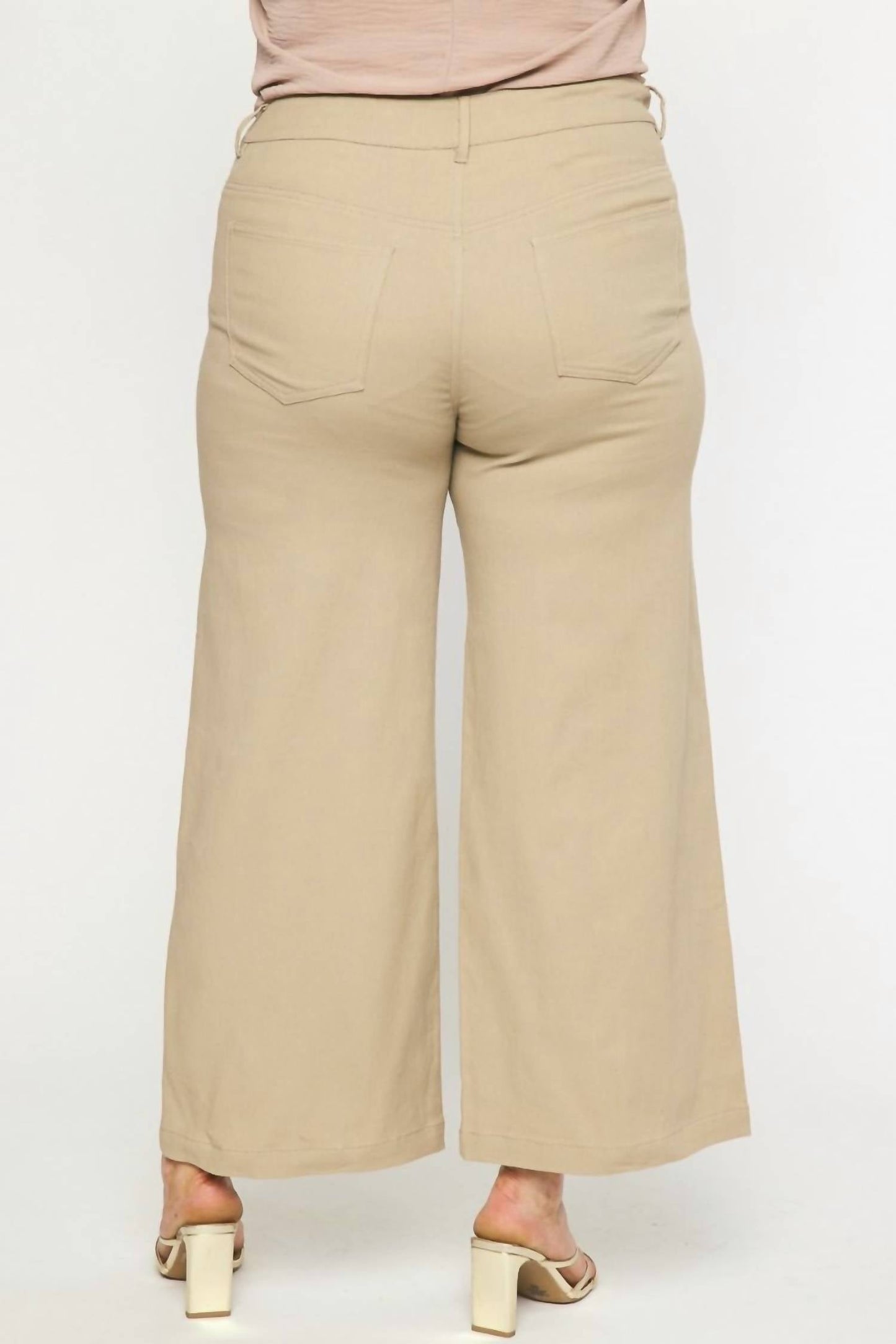 Entro - Wide Leg Pants - Plus