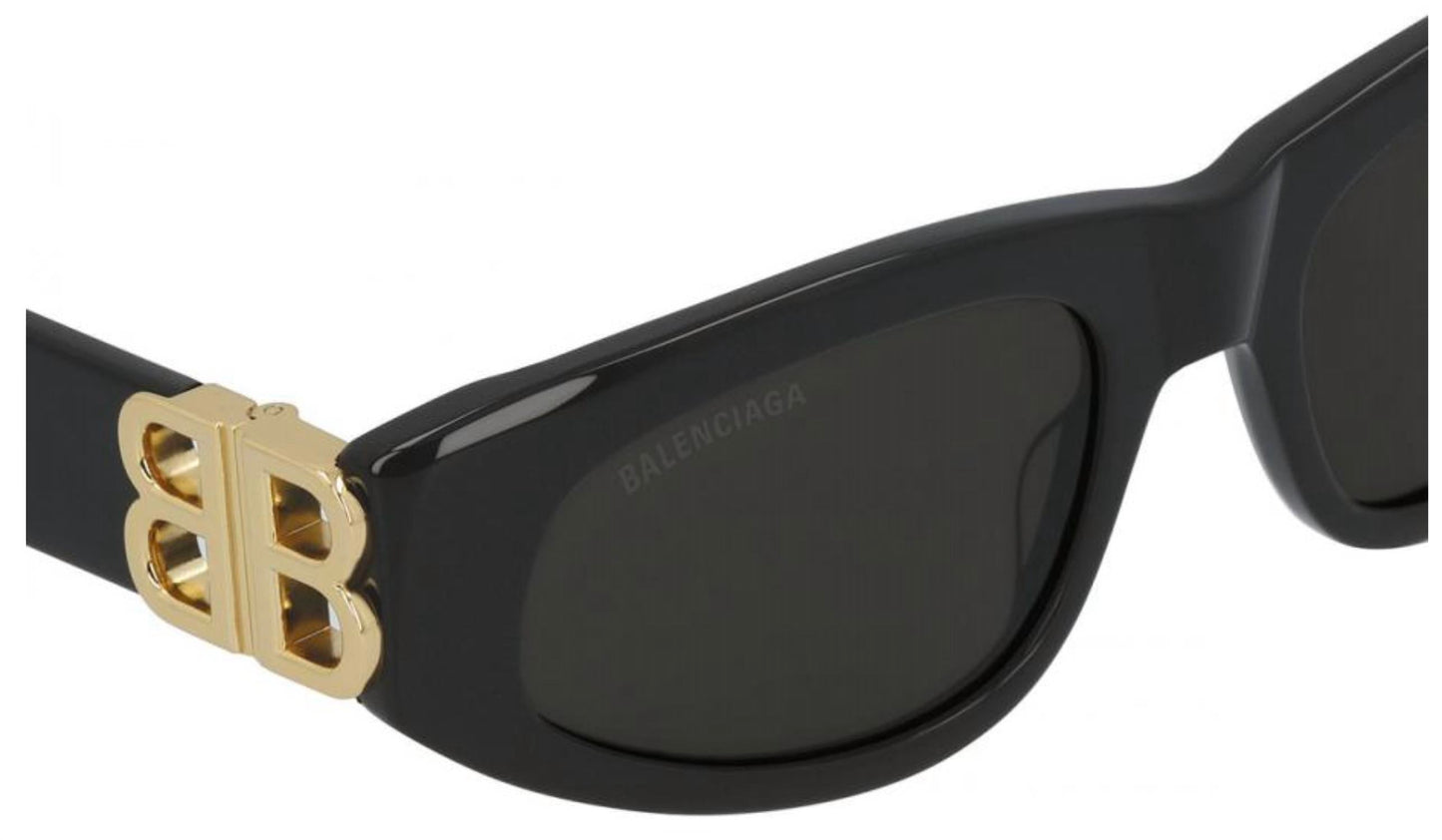 Balenciaga - अंडाकार गैर-ध्रुवीकृत धूप का चश्मा - Bb95s - 001