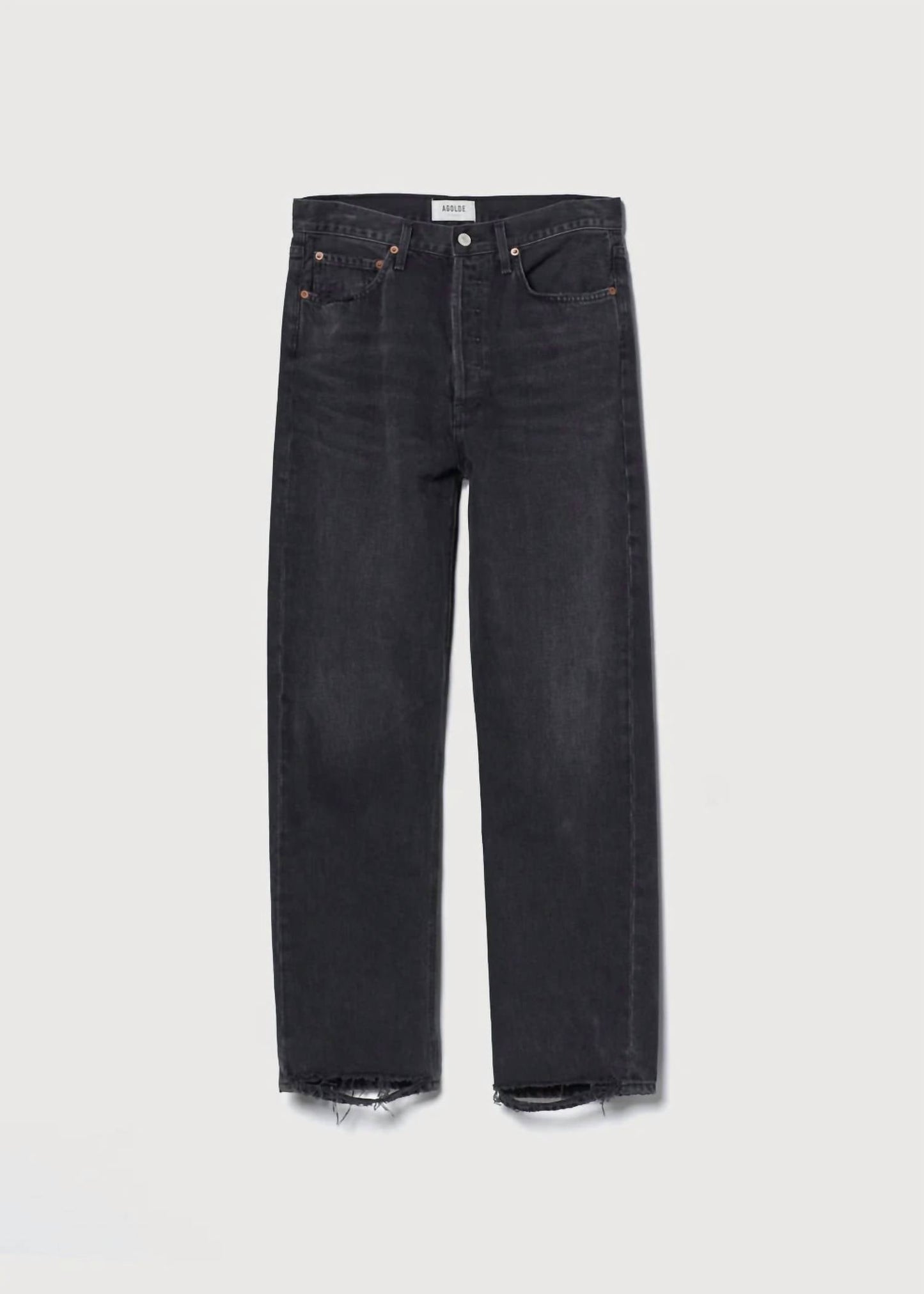 Agolde - 90's Crop Mid Rise Straight Jeans