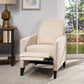 Kiersten Contemporary Fabric Pushback Recliner