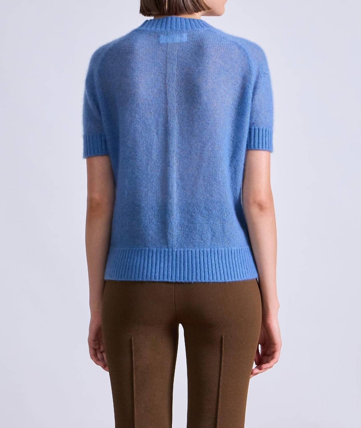 Apiece Apart - Softest Tissue Short-sleeve Sweater