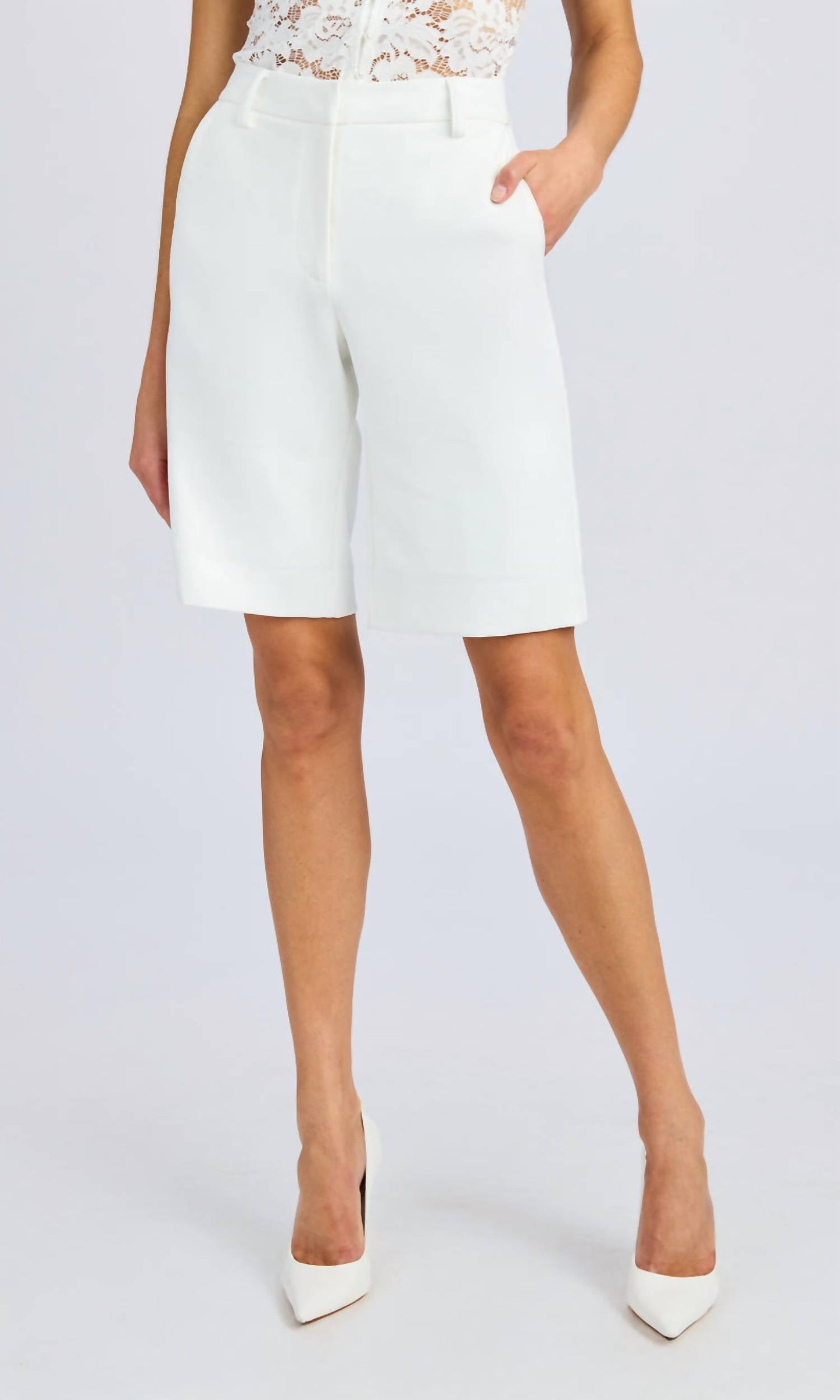 Generation Love - Katina Crepe Bermuda Shorts