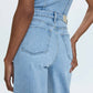 Pistola - Aria Cropped Fitted Vest Jumpsuit