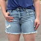 Judy Blue - Marty Distressed Denim Short