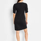 Nic + Zoe - Ruched Elbow Sleeve Sheath Dress