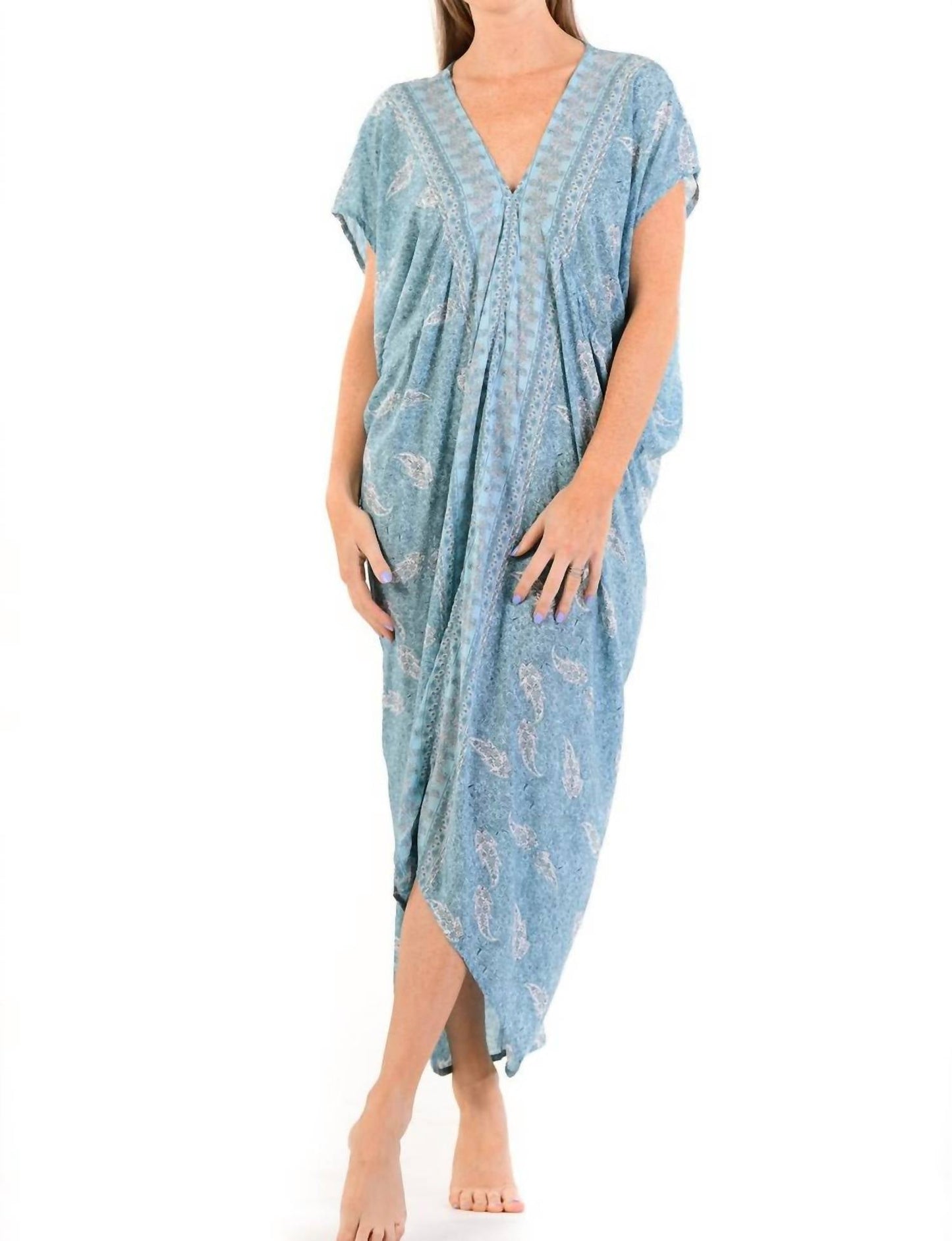 Walker & Wade - Santorini Kaftan Midi Dress