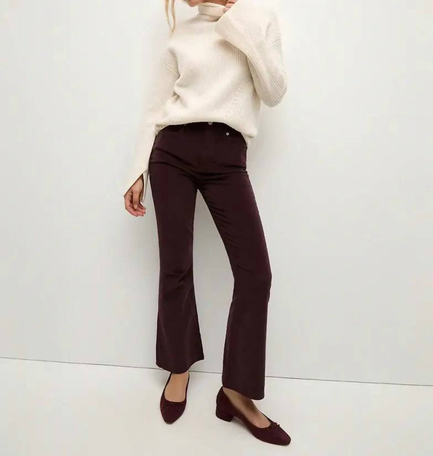 Veronica Beard - Carson Corduroy Kick Flare Pants