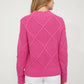 Dolcezza - Knit Cable Pullover Sweater