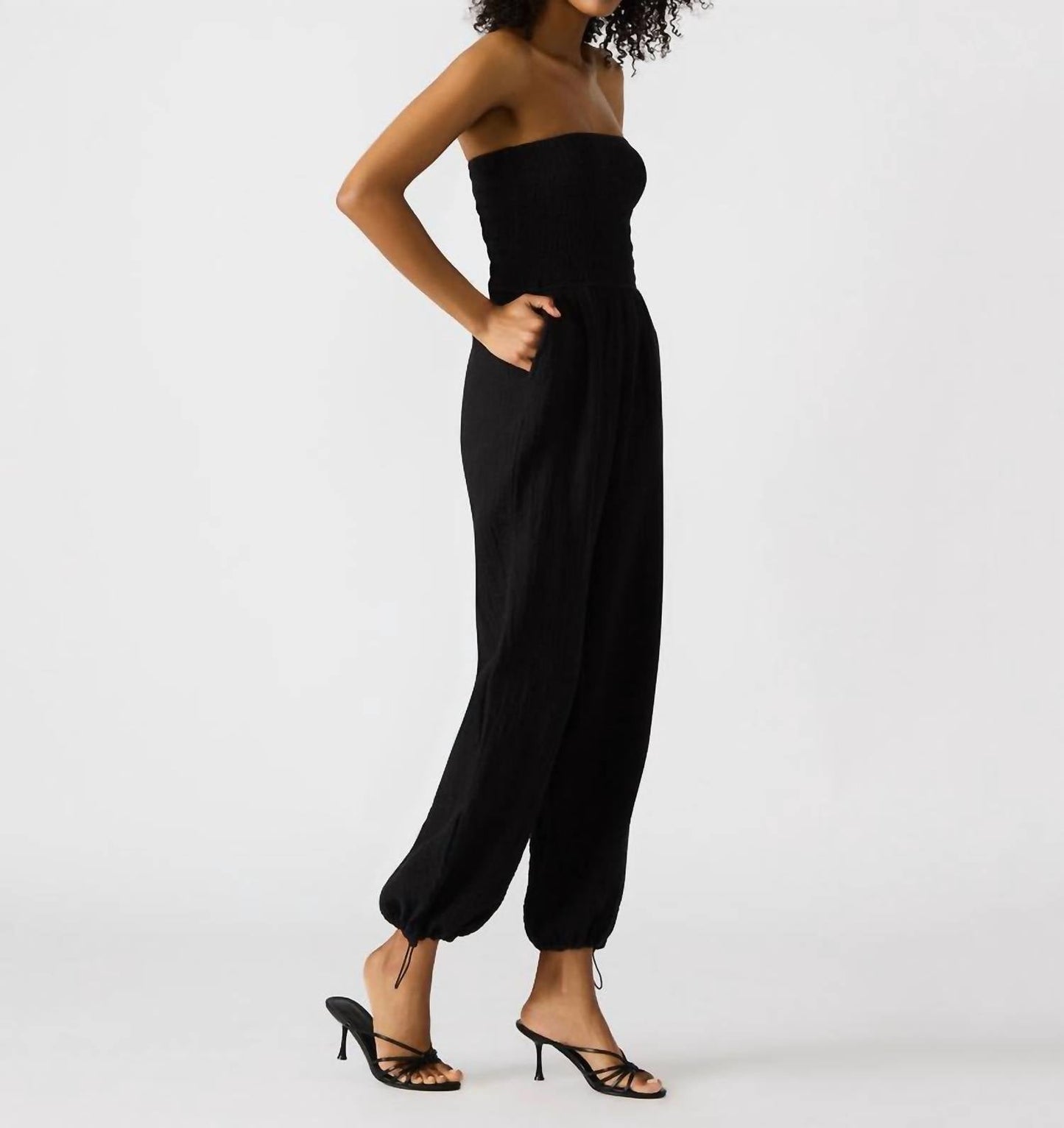 Steve Madden - Echo Strapless Jumpsuit
