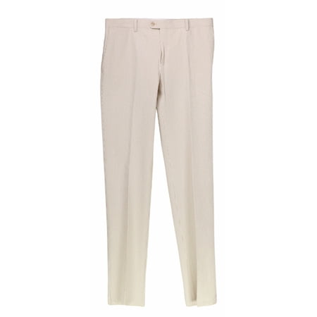 Blujacket Men s Beige / Brown Travis Trim Fit Pant Pants & Capri - 34