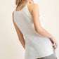 Blank - Halter Style Sweater Tank Top