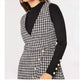 Apricot - Houndstooth Mini Dress