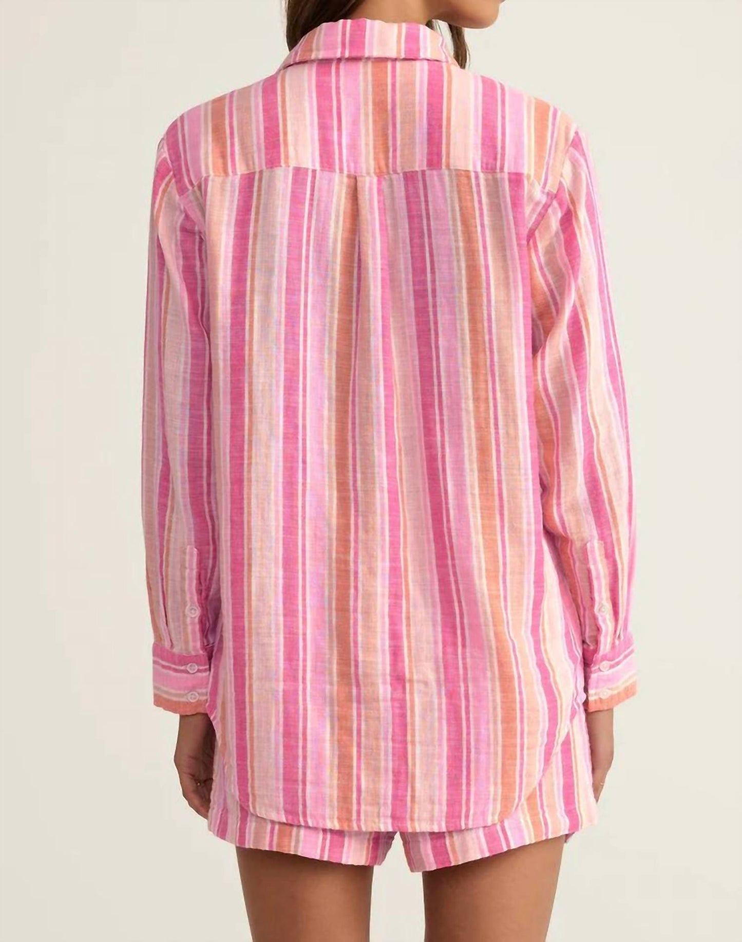 Z Supply - Saturdays Stripe Gauze Shirt