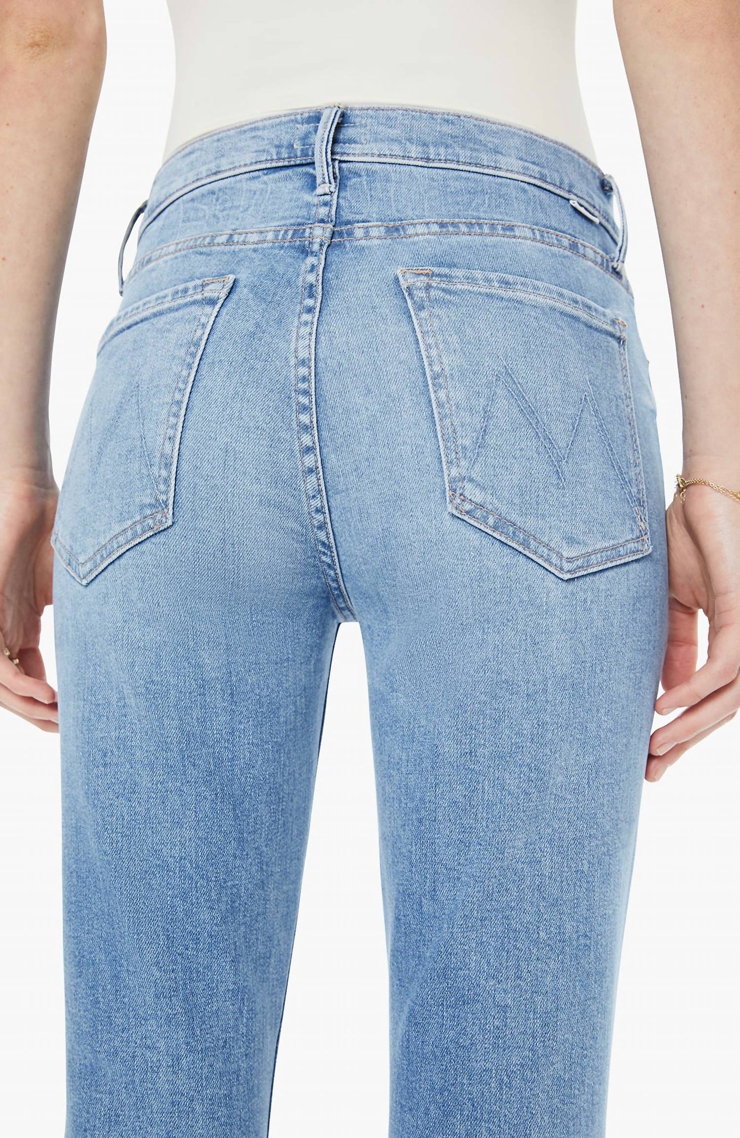 Mother - Insider Skimp High Rise Bootcut Jeans