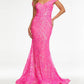 Ashleylauren - Fit And Flare Prom Dress