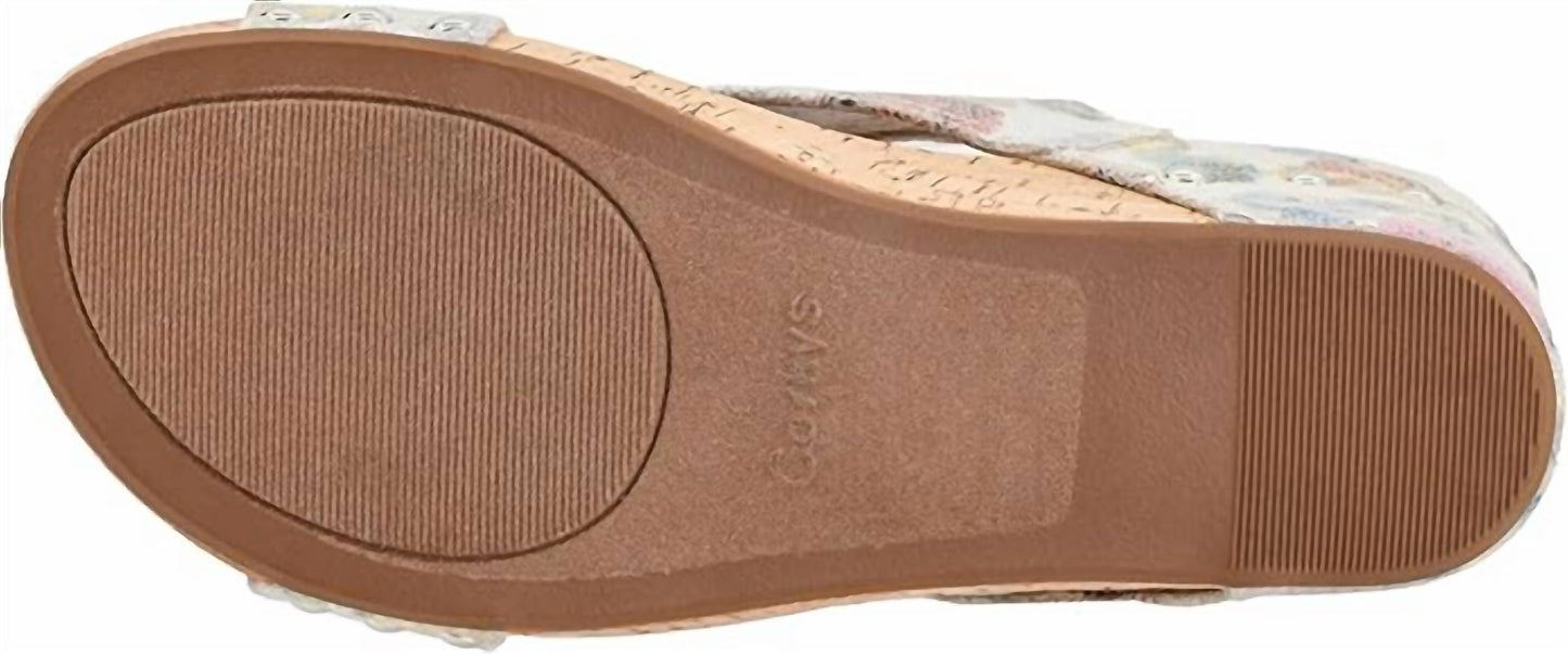 Corkys Footwear - महिलाओं के कार्ले वेज सैंडल