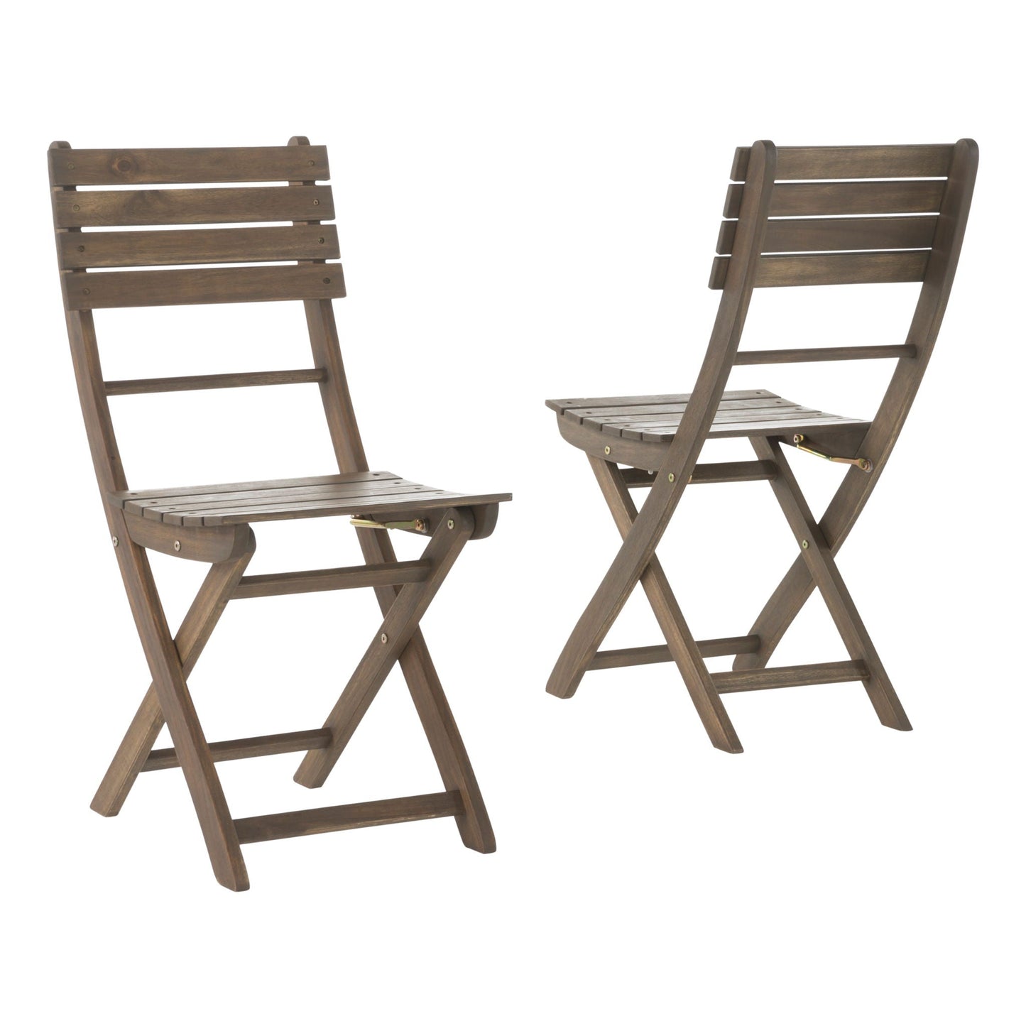 Positano 4 Piece Foldable Chair Set - Gray