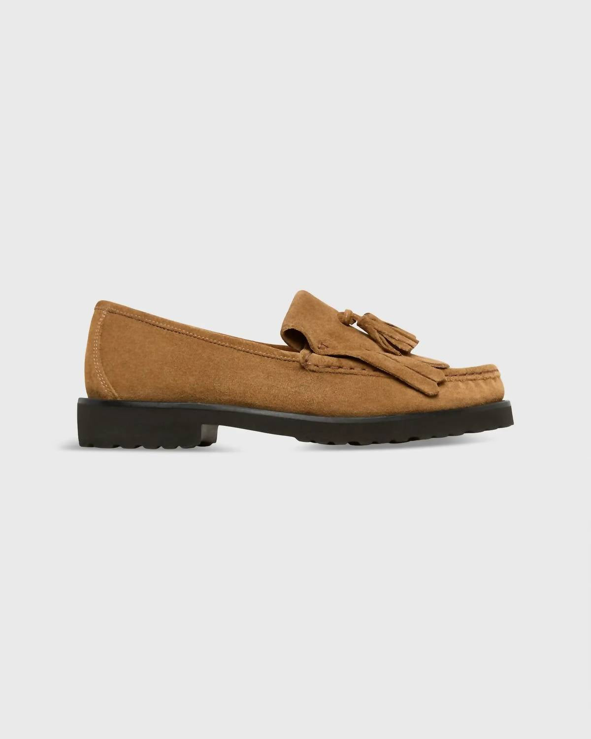 Ann Mashburn - Women's Kilt Lug Sole Penny Loafers