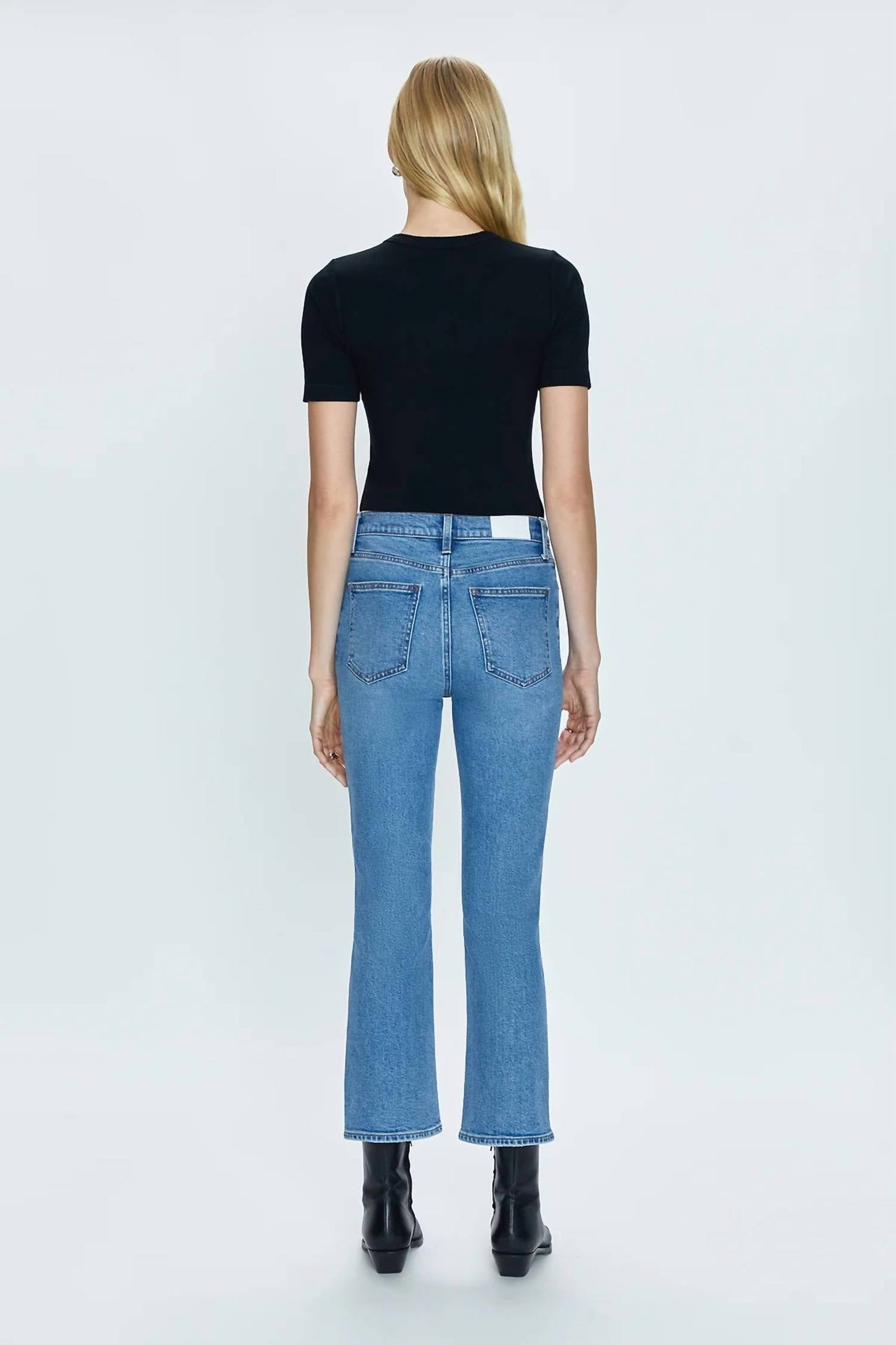 Pistola - Lennon High Rise Crop Bootcut Jean