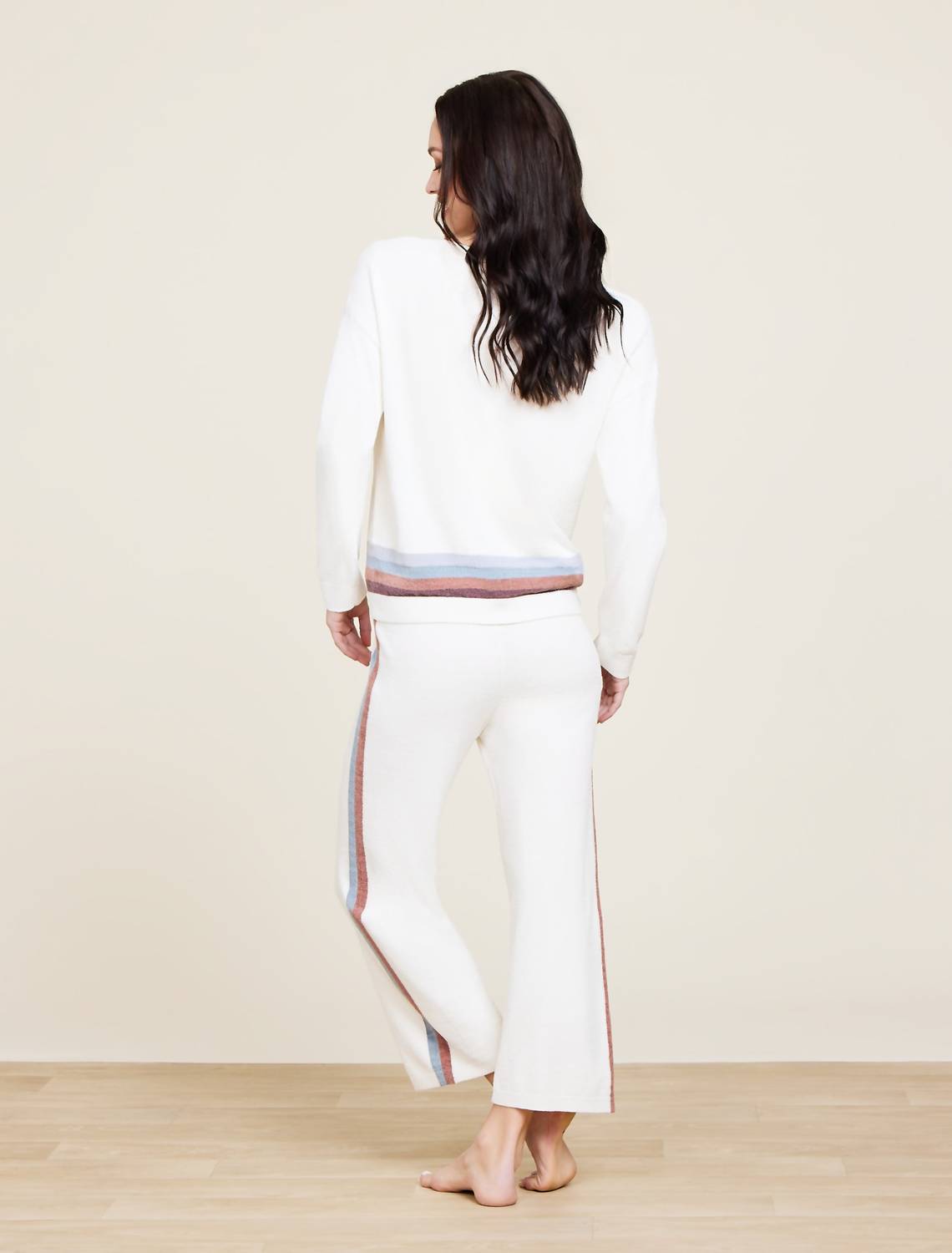 Barefoot Dreams - Cozychic Ultra Lite Stripe Wide Leg Pant