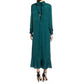 Topshop - Animal Print Jacquard Midi Dress