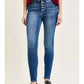 Judy Blue - Hi-rise Button Fly Skinny Jeans