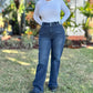 Judy Blue - Fancy Nancy Trouser Wide Leg Jean