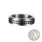 Celestial Stainless Steel Anxiety Spinner Ring Set