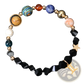 Celestial Zodiac Planet Matte Stone Beaded Bracelet