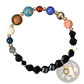 Celestial Zodiac Planet Matte Stone Beaded Bracelet