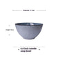 Ceramic Dinnerware Set Retro Ribbed Plates and Bowls