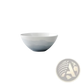 Ceramic Gradient Blue Steak Plate and Bowl Set