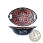 Ceramic Mandala Serving Bowl Hand Painted 400ml