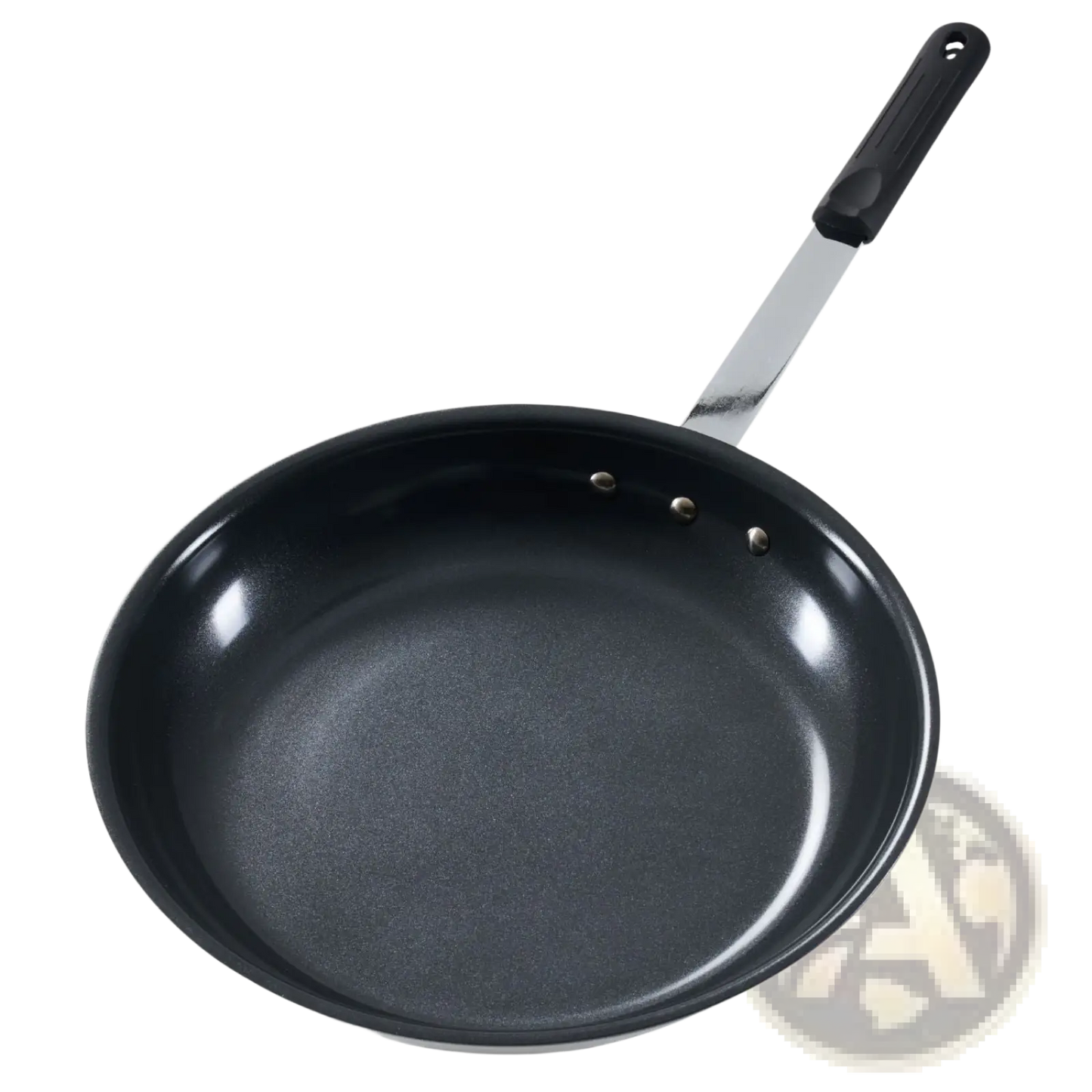 Ceramic Nonstick Egg Pan with Silicone Handle Skillet