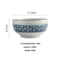 Ceramic Noodle Bowl 7 Inch Cherry Blossom Soup Bowl