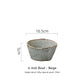 Ceramic Rice Bowl Retro Handcrafted Textured Soup Bowl