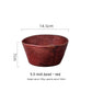 Ceramic Rice Bowl Retro Handcrafted Textured Soup Bowl