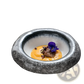 Ceramic Sashimi Bowl Retro Speckled Hat Plate