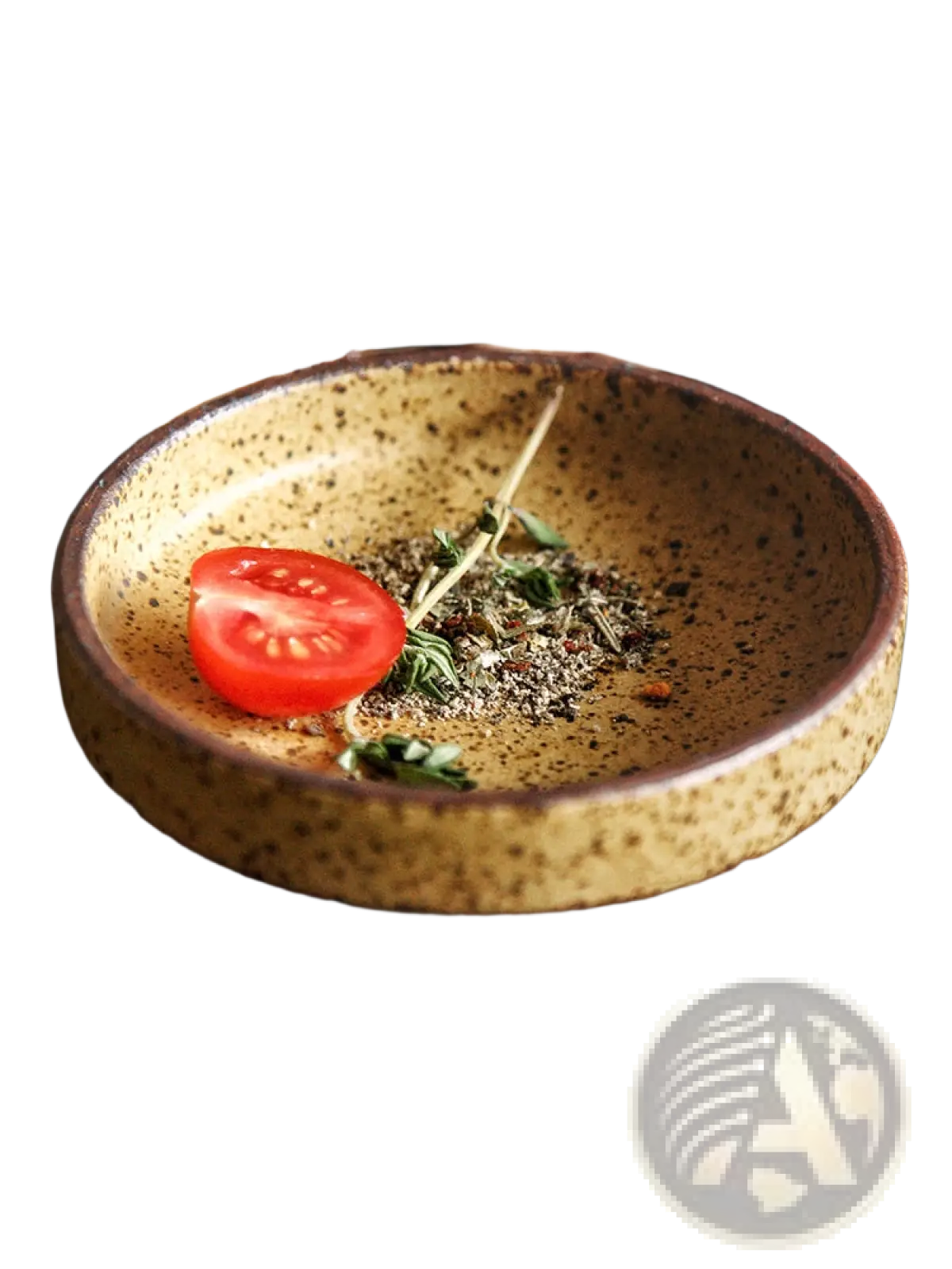 Ceramic Sauce Dish Rustic Japanese Dipping Bowl