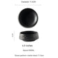 Ceramic Stone Pattern Deep Plate Japanese Tableware