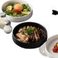 Ceramic Stone Pattern Deep Plate Japanese Tableware