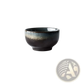 Ceramic Tableware Set Black and Gold Kiln Glaze Porcelain