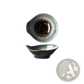 Ceramic Tableware Set Black and Gold Kiln Glaze Porcelain