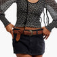 Free People - Dottie Printed Long Sleeve Top