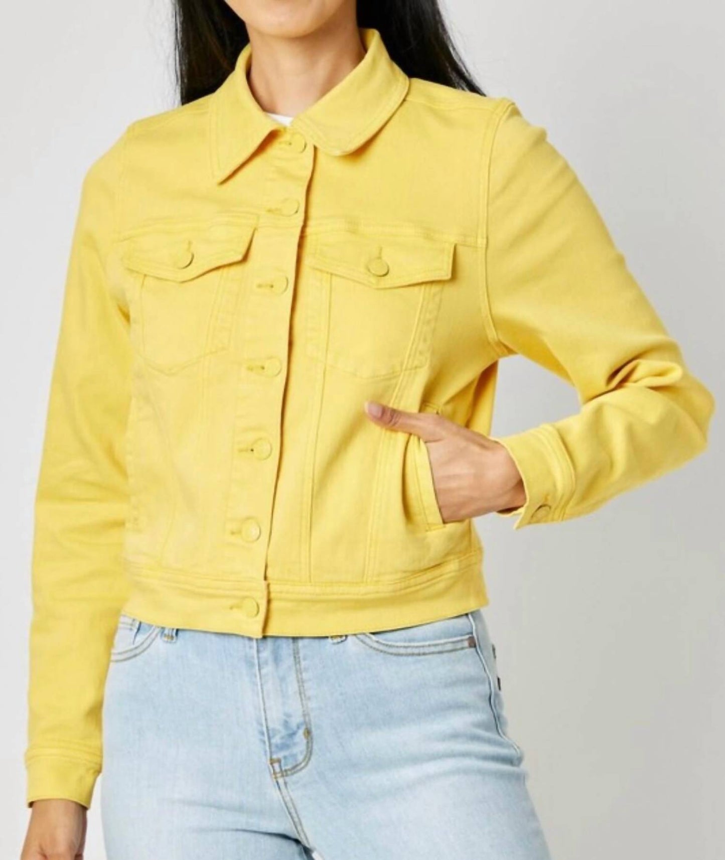 Judy Blue - Colored Denim Jacket