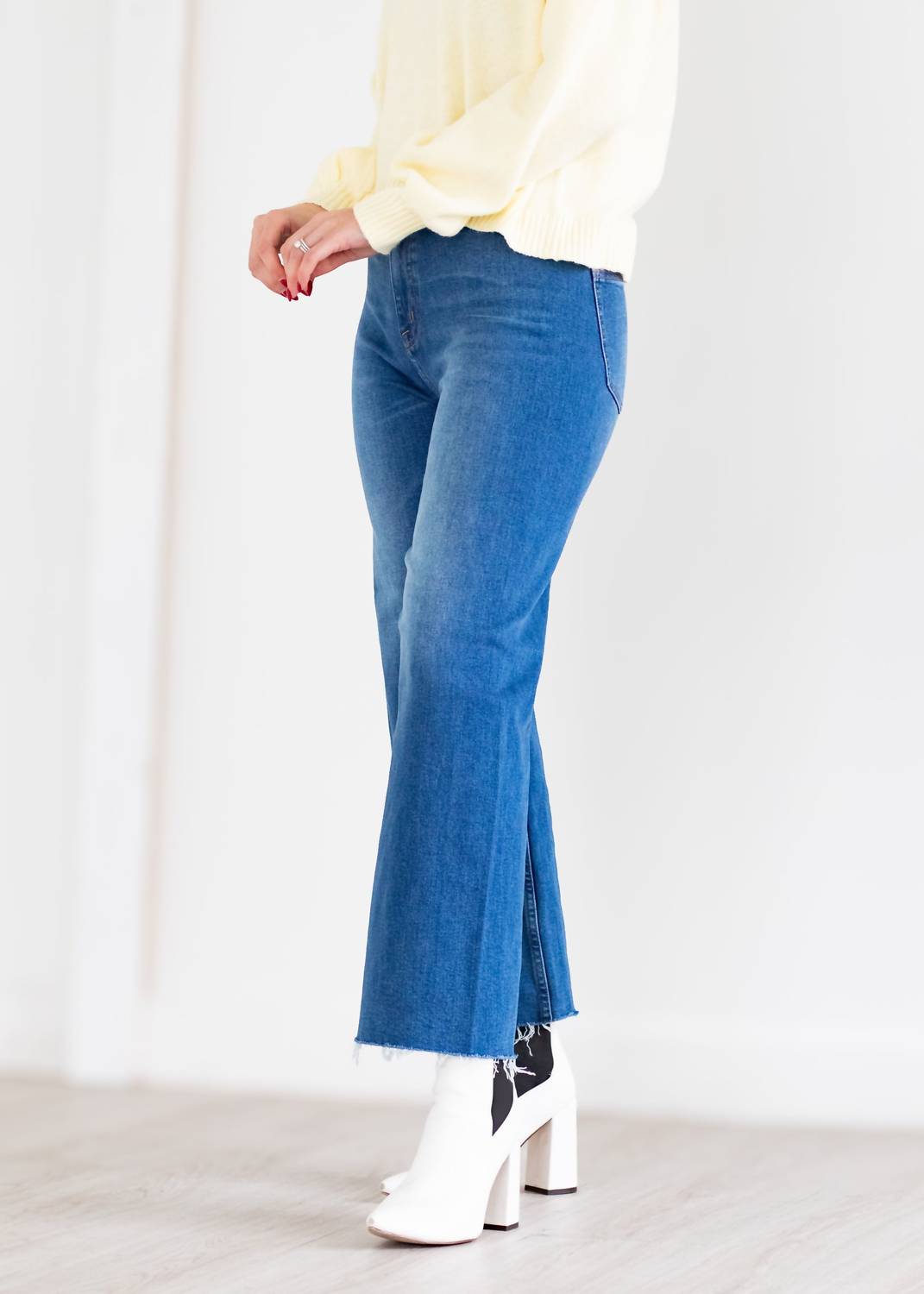 Pistola - Penny High Rise Wide Leg Jeans