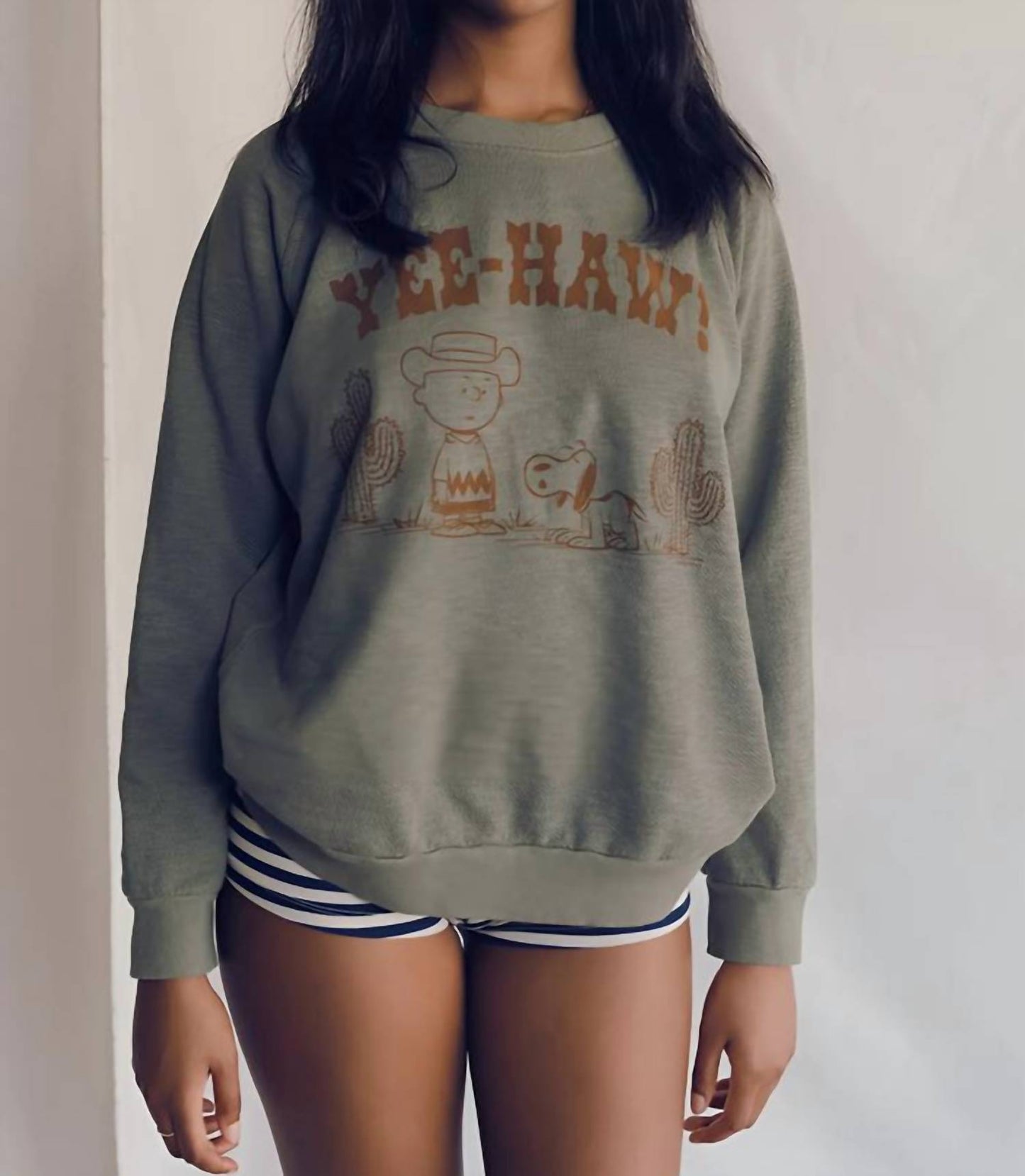 People Of Leisure - Peanuts "yee-haw" Pullover