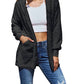 Double Take - Full Size Hooded Teddy Bear Jacket with Thumbholes