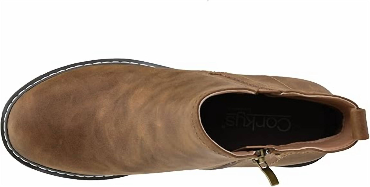 Corkys Footwear - महिलाओं के बाईट मी हील्ड बूट्स